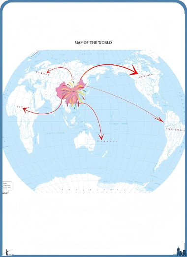 Global Export Map – Plant Extracts Worldwide Distribution