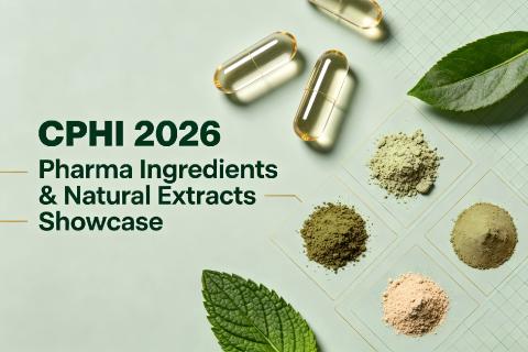 CPHI 2026 Shanghai Exhibition Banner, Professional Plant Extract Raw Material Supplier, Botanical Extract Industry Exhibition & Global Pharmaceutical Ingredients Expo